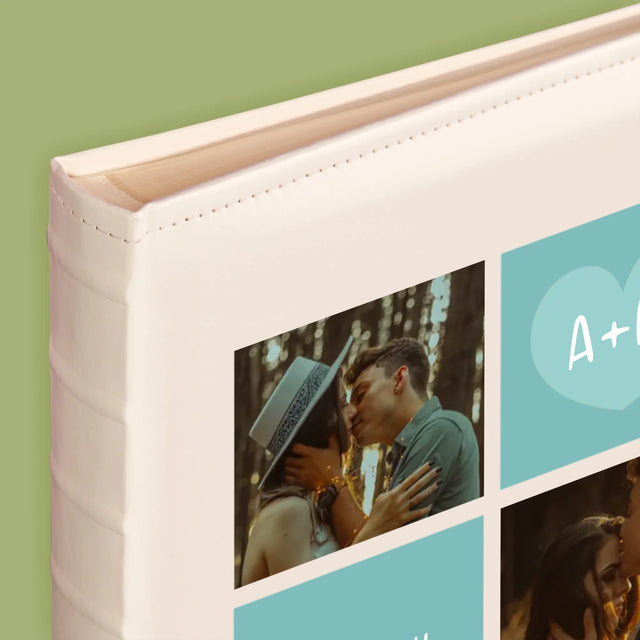 Fotokoláž: Milujem Ťa Iniciály - Album Na Fotografie