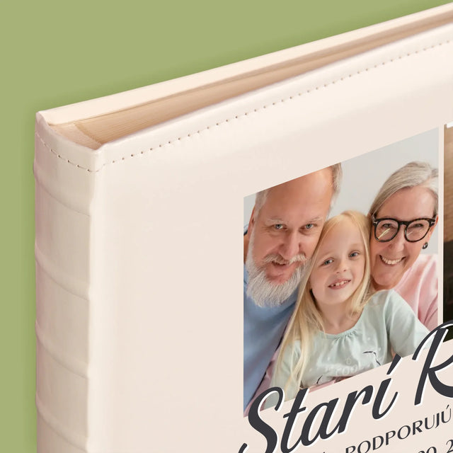 Fotokoláž: Milovaní Starí Rodičia - Album Na Fotografie