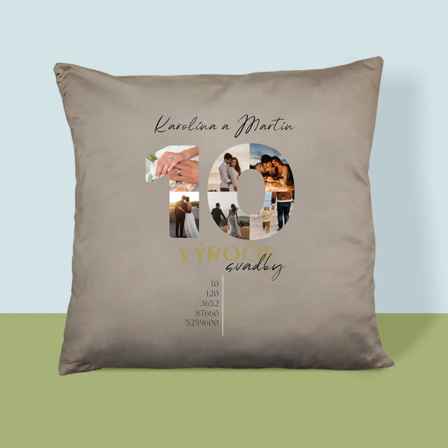 Slovo Z Fotografií: 10. Výročie Svadby - Vankúš