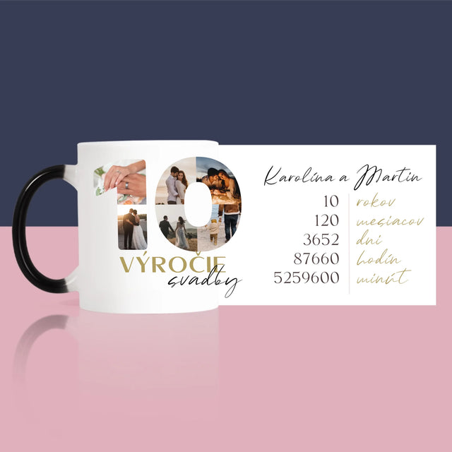 Slovo Z Fotografií: 10. Výročie Svadby - Hrnček