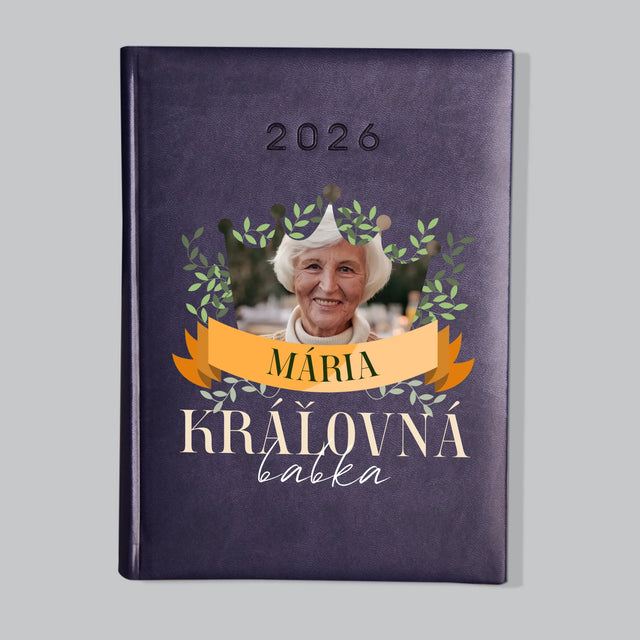 Fotografia A Podpis: Kráľovná Babka - Knižný Kalendár