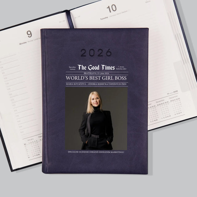Obálka Časopisu: World’S Best Girl Boss - Knižný Kalendár