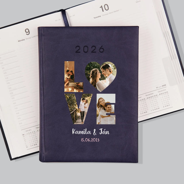 Slovo Z Fotografií: Love Z Tvojich Fotografií - Knižný Kalendár