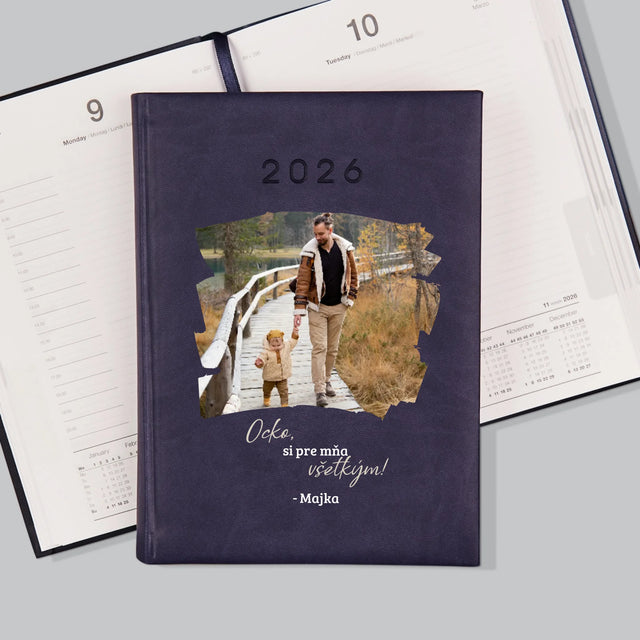 Fotografia A Podpis: Pohľadnica Pre Ocka - Knižný Kalendár