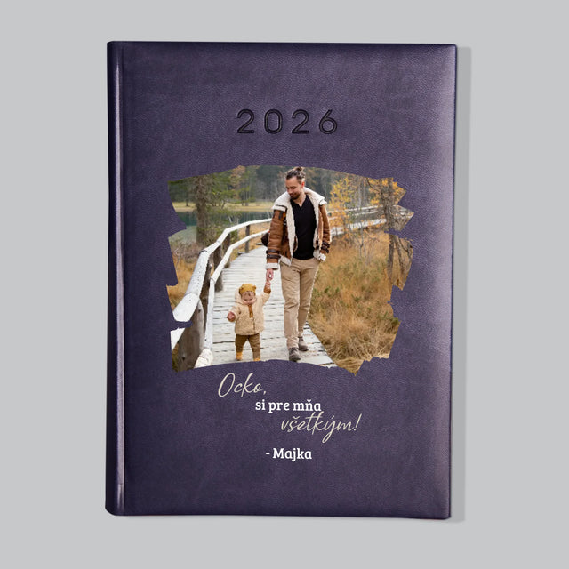 Fotografia A Podpis: Pohľadnica Pre Ocka - Knižný Kalendár