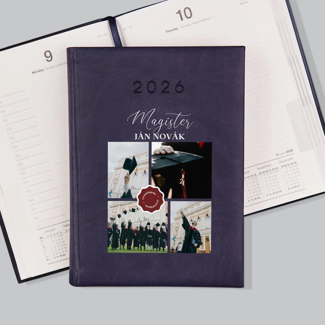 Fotokoláž: Magister - Knižný Kalendár