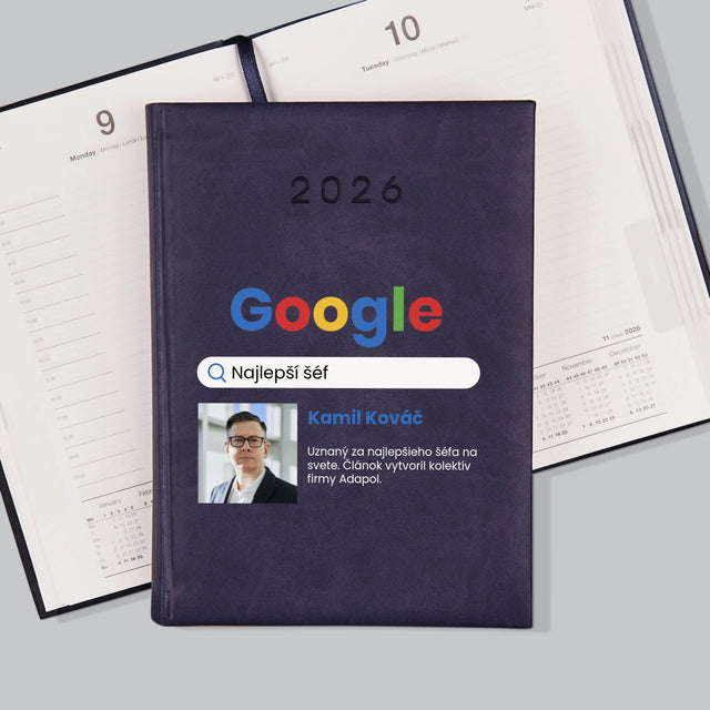 Fotografia A Podpis: Najlepší Šéf Výsledky Google - Knižný Kalendár