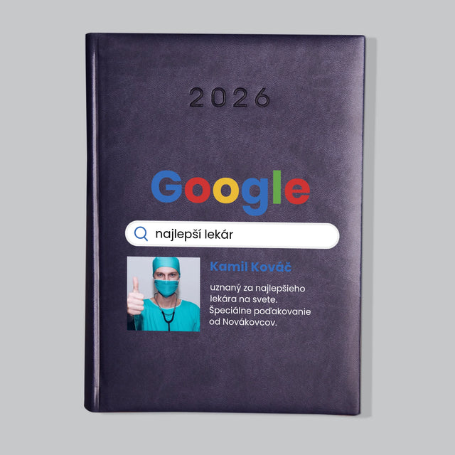 Fotografia A Podpis: Najlepší Lekár Výsledok Google - Knižný Kalendár