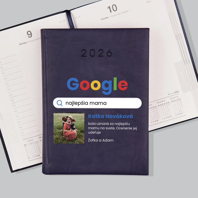 Fotografia A Podpis: Najlepšia Mama Výsledok Google - Knižný Kalendár