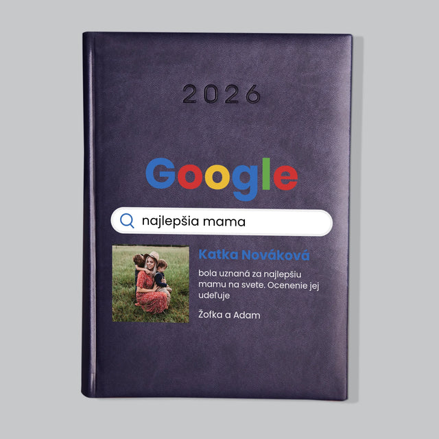 Fotografia A Podpis: Najlepšia Mama Výsledok Google - Knižný Kalendár