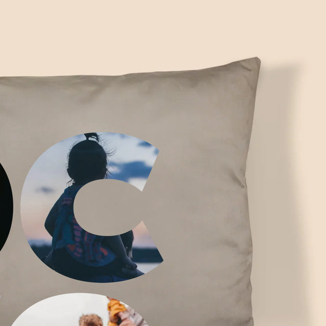 Slovo Z Fotografií: Ocko Z Tvojich Fotografií - Vankúš