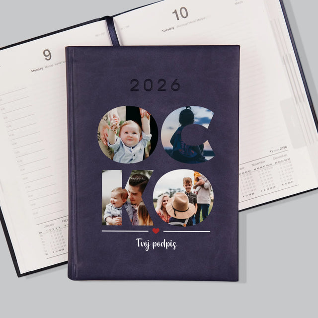 Slovo Z Fotografií: Ocko Z Tvojich Fotografií - Knižný Kalendár