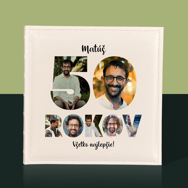 Slovo Z Fotografií: 50 Rokov Z Tvojich Fotografií - Album Na Fotografie