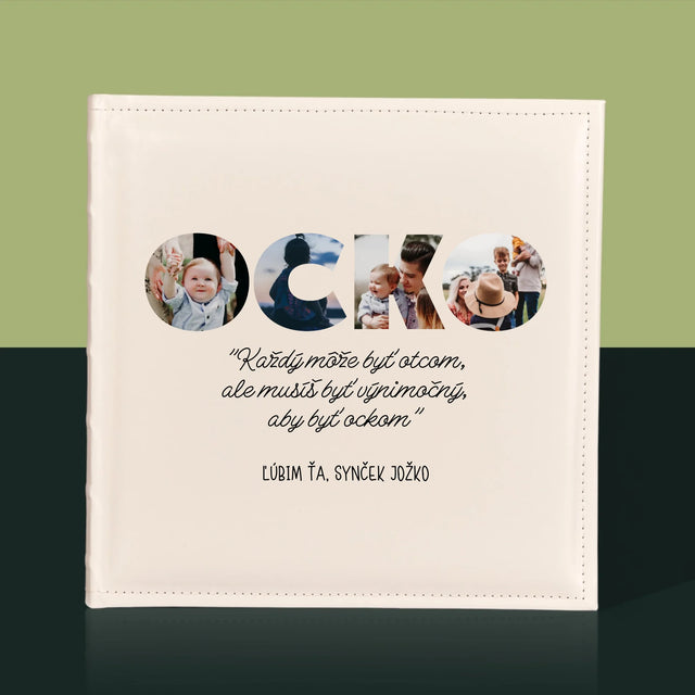 Slovo Z Fotografií: Môj Výnimočný Ocko - Album Na Fotografie