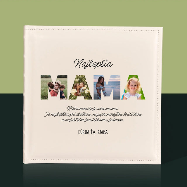 Slovo Z Fotografií: Najúžasnejšia Mama Na Svete - Album Na Fotografie