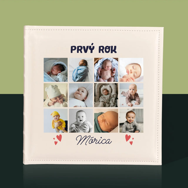 Fotokoláž: Prvý Rok - Album Na Fotografie