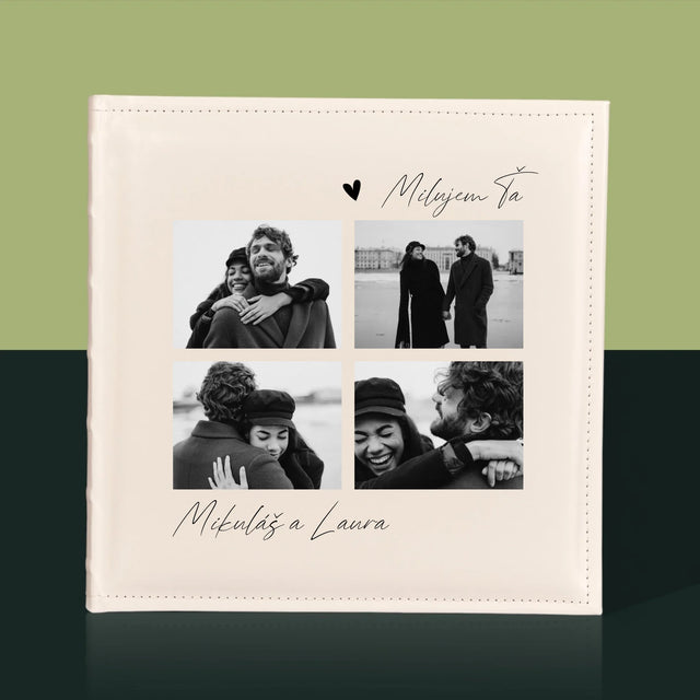 Fotokoláž: Milujem Ťa - Album Na Fotografie