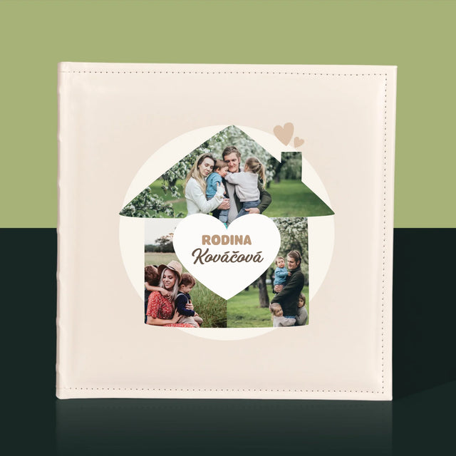 Tvar Z Fotografií: Rodina Dom - Album Na Fotografie