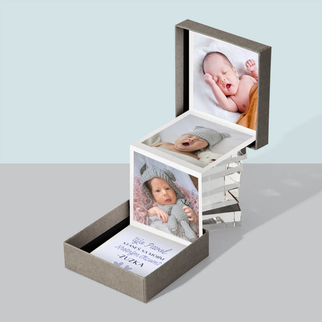 Fotokoláž: Staneš Sa Mojím Krstným - Sada Fotografií Harmonika