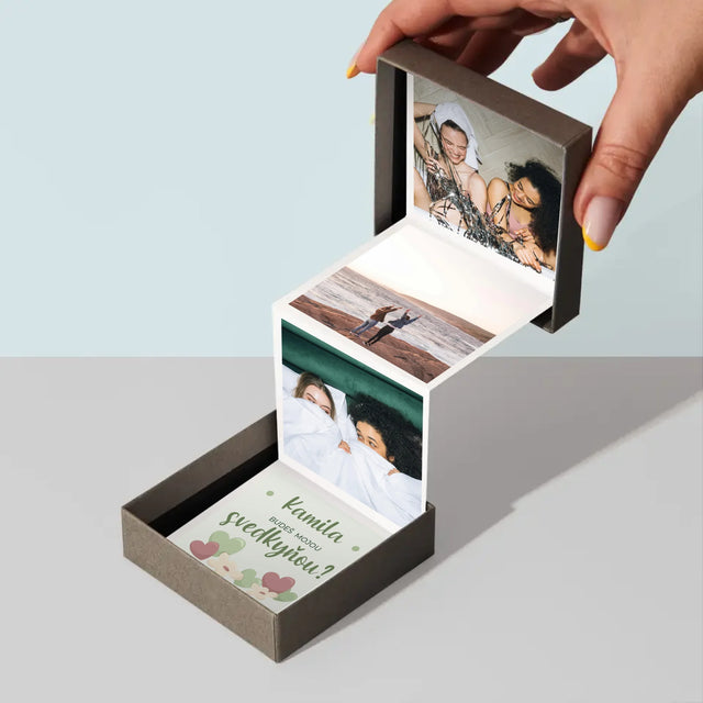 Fotografia A Podpis: Budeš Mojou Svedkyňou Kvety - Sada Fotografií Harmonika