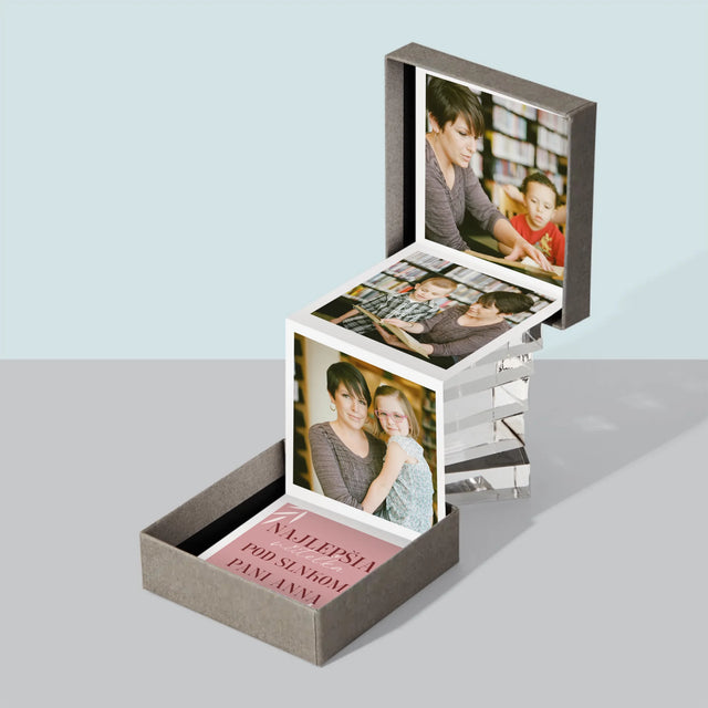 Fotografia A Podpis: Najlepšia Učiteľka Pod Slnkom - Sada Fotografií Harmonika