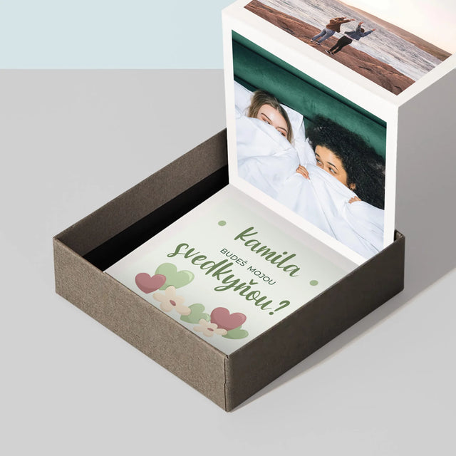 Fotografia A Podpis: Budeš Mojou Svedkyňou Kvety - Sada Fotografií Harmonika