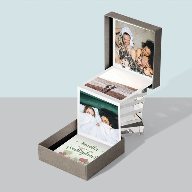 Fotografia A Podpis: Budeš Mojou Svedkyňou Kvety - Sada Fotografií Harmonika