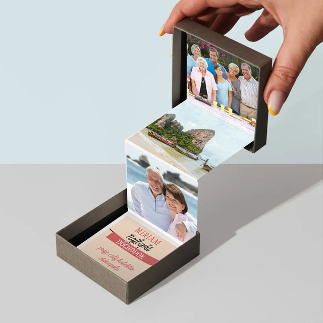 Meno A Podpis: Najlepší Dôchodok - Sada Fotografií Harmonika