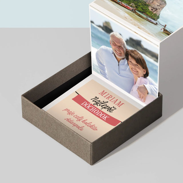 Meno A Podpis: Najlepší Dôchodok - Sada Fotografií Harmonika