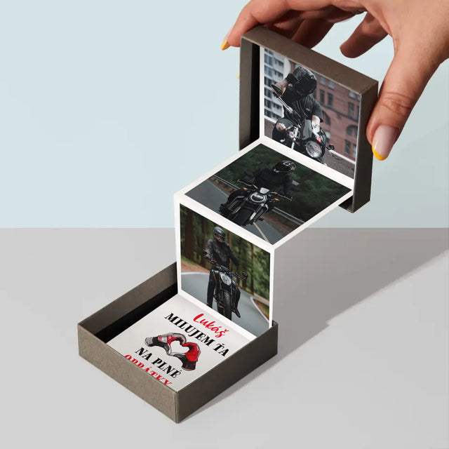 Fotografia A Podpis: Milujem Ťa Na Plné Obrátky - Sada Fotografií Harmonika