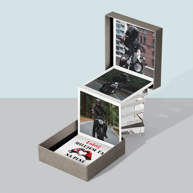 Fotografia A Podpis: Milujem Ťa Na Plné Obrátky - Sada Fotografií Harmonika