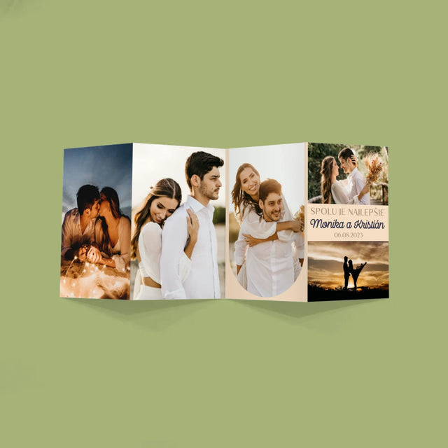 Fotokoláž: Spolu Nám Je Najlepšie - Veľká Harmonika Z Fotografií