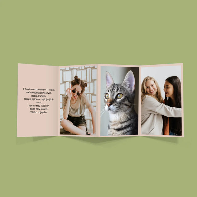 Fotokoláž: Narodeninová Koláž Z Fotografií - Veľká Harmonika Z Fotografií