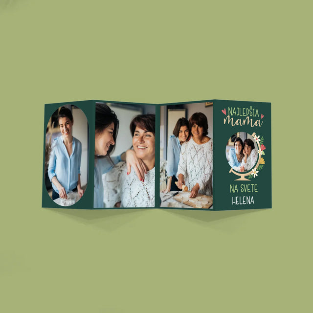 Fotografia A Podpis: Najlepšia Mama Svet - Veľká Harmonika Z Fotografií