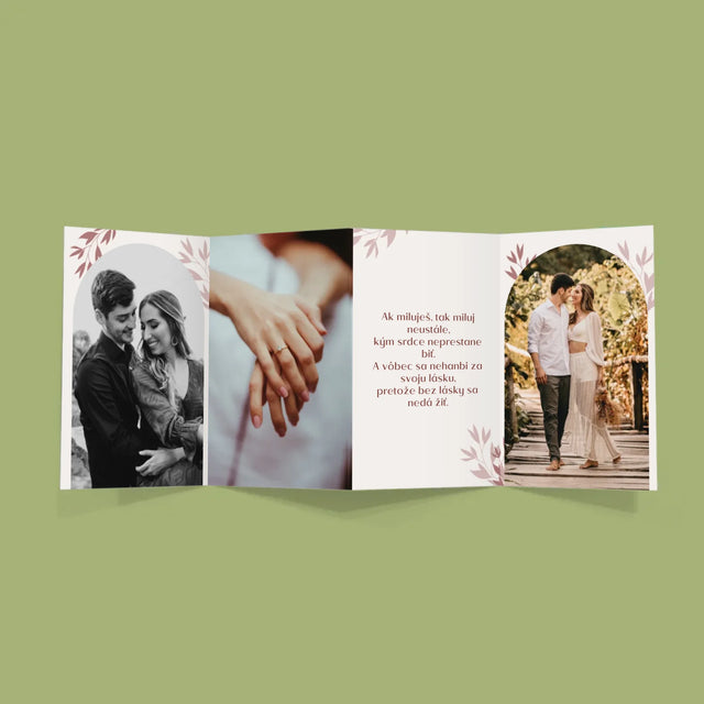 Fotokoláž: V Deň Svadby - Veľká Harmonika Z Fotografií