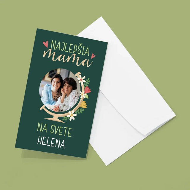 Fotografia A Podpis: Najlepšia Mama Svet - Veľká Harmonika Z Fotografií