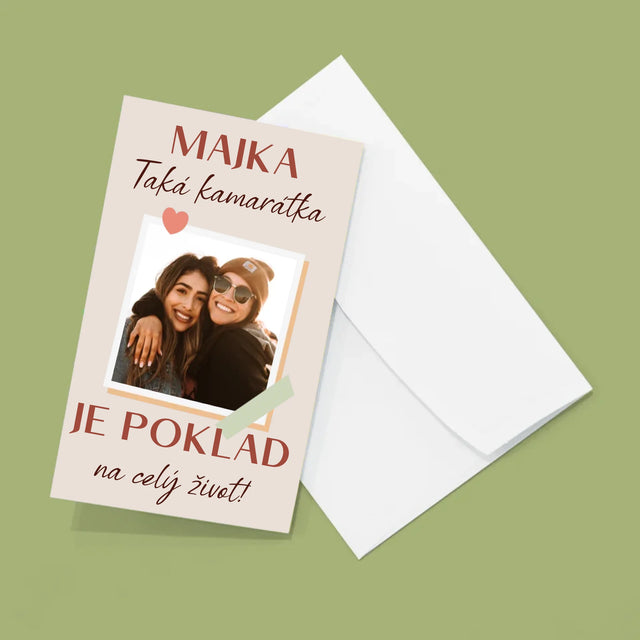 Fotokoláž: Kamarátka Je Poklad - Veľká Harmonika Z Fotografií