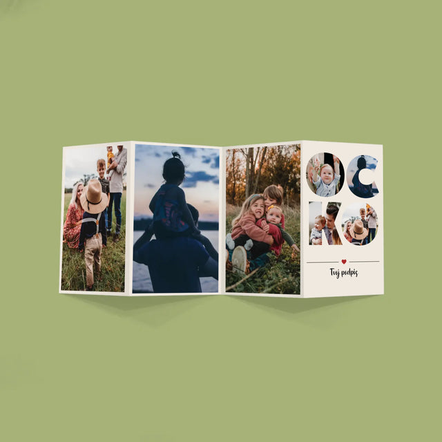 Slovo Z Fotografií: Ocko Z Tvojich Fotografií - Veľká Harmonika Z Fotografií