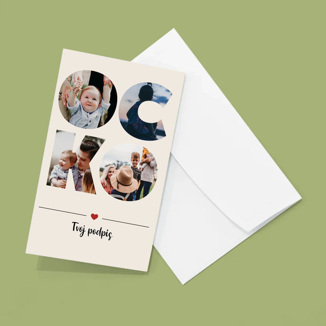 Slovo Z Fotografií: Ocko Z Tvojich Fotografií - Veľká Harmonika Z Fotografií