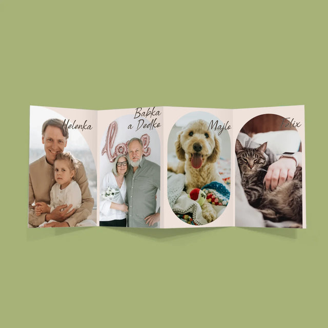 Fotografia A Podpis: Fotografie Rodiny - Veľká Harmonika Z Fotografií