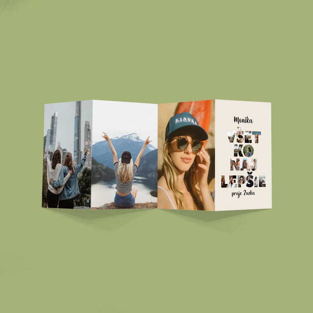 Slovo Z Fotografií: Všetko Najlepšie Z Tvojich Fotografií - Veľká Harmonika Z Fotografií