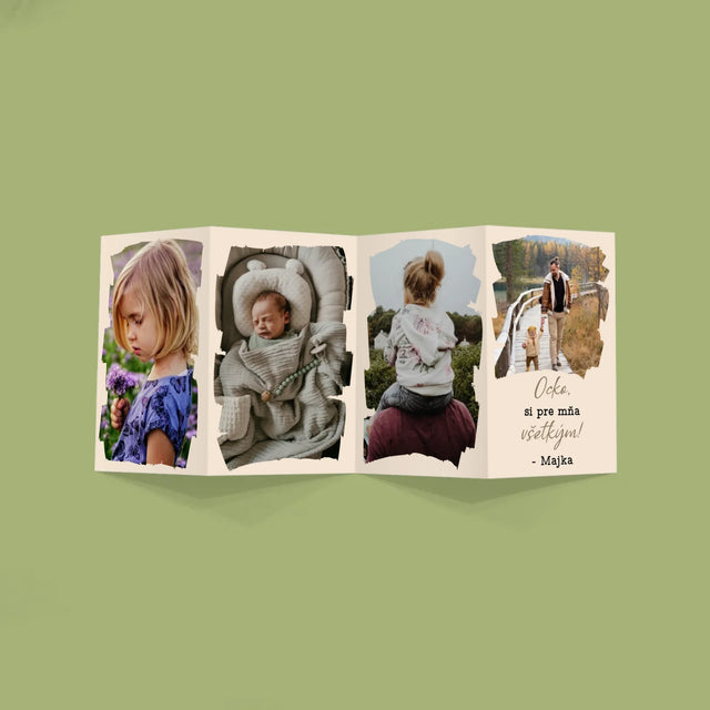 Fotografia A Podpis: Pohľadnica Pre Ocka - Veľká Harmonika Z Fotografií