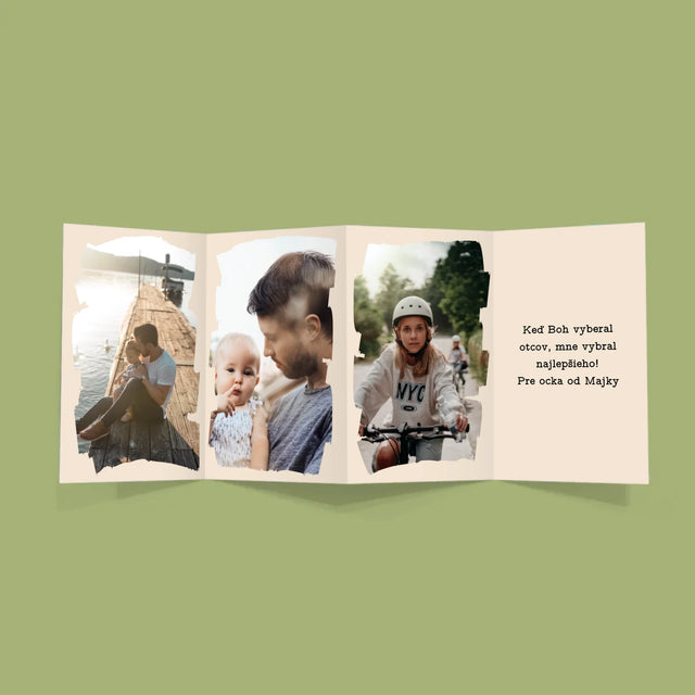 Fotografia A Podpis: Pohľadnica Pre Ocka - Veľká Harmonika Z Fotografií