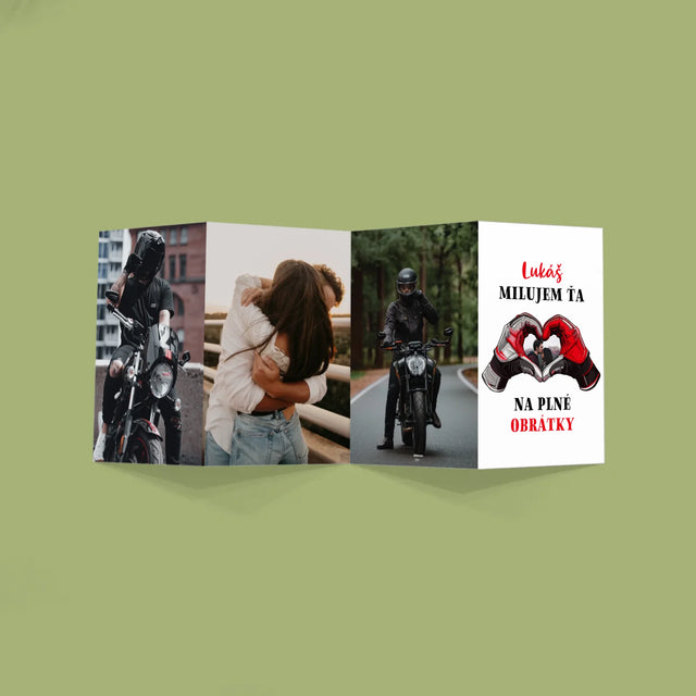 Fotografia A Podpis: Milujem Ťa Na Plné Obrátky - Veľká Harmonika Z Fotografií