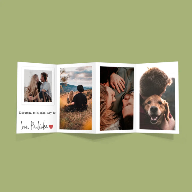 Fotografia A Podpis: Pre Najlepšieho Partnera - Veľká Harmonika Z Fotografií