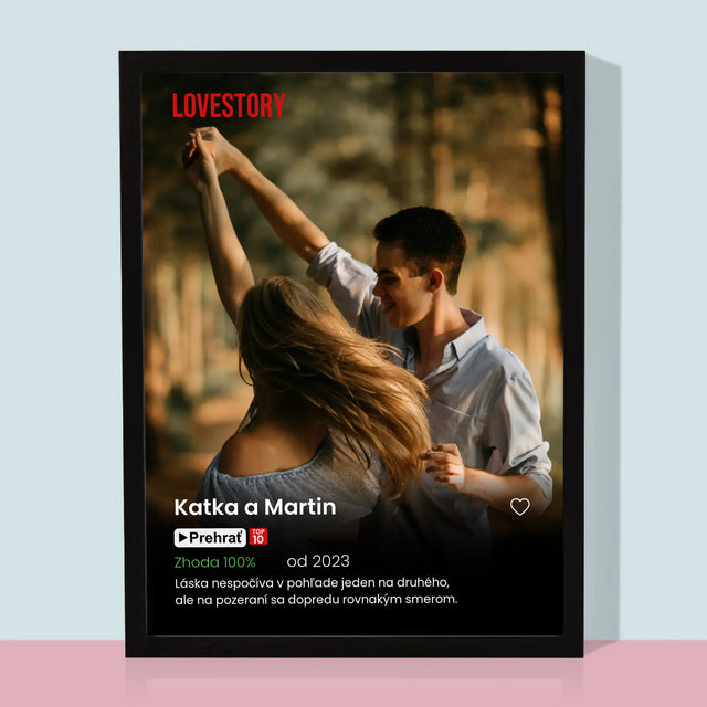 Fotografia A Podpis: Plagát Netflix - Zarámováná Tlač 30X40 (Vertikálne)