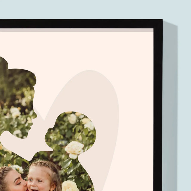 Tvar Z Fotografií: Tvoja Láska - Zarámováná Tlač 30X40 (Vertikálne)