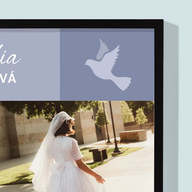 Fotografia A Podpis: Strážny Anjel 1. Sv Príjimanie - Zarámováná Tlač 30X40 (Vertikálne)