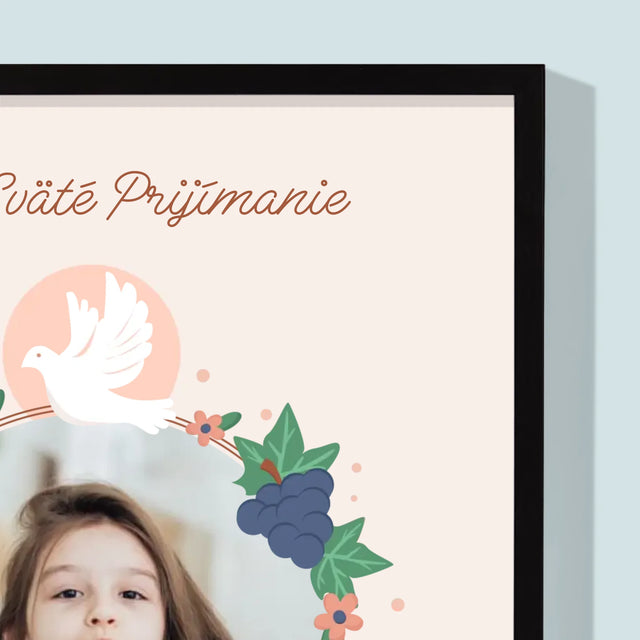 Fotografia A Podpis: Dobro V Srdci Prijímanie - Zarámováná Tlač 30X40 (Vertikálne)