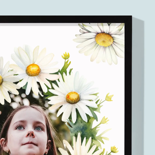 Fotografia A Podpis: Pamiatka 1. Sv Prijímania Sedmokrásky - Zarámováná Tlač 30X40 (Vertikálne)